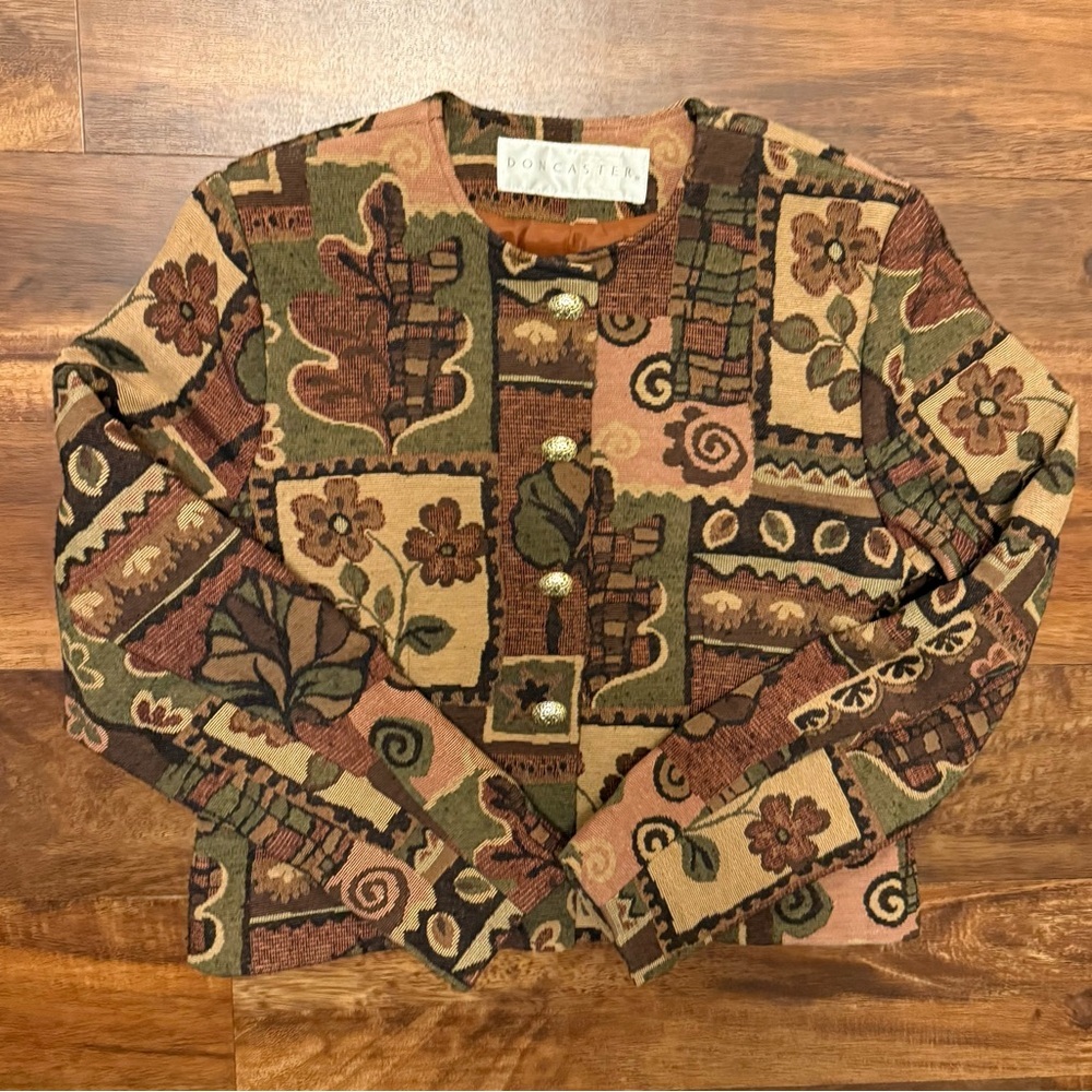 Vintage Bohemian Patterned Jacket